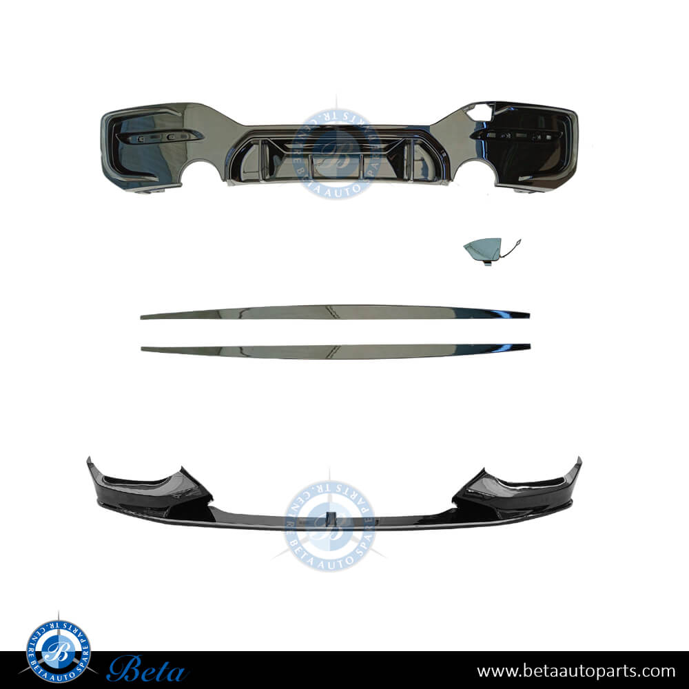 Spoiler Kit M Performance Gloss Black color for BMW 1-Series F20 LCI 2015-2019 models Spoiler Kit M Performance Gloss Black color for BMW 1-Series F20 LCI 2015-2019 models